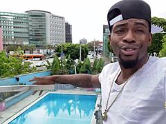 Horny Kaden Kole Rides Rome Major's Massive Black Cock with Deepthroat and Cumshot