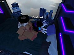 Horny roblox boy fucks step sister hard in missionary and assfucking!