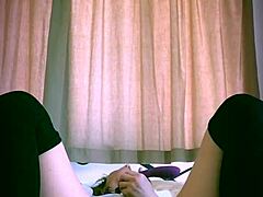 Sexy tranny kananda hickman sucks cock while taking anal creampie