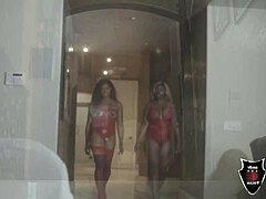 Lyric Sky In A Bisexual Threesome With Curvy Partners