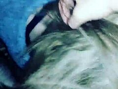 Angel de azúcar squeezes pablo's cock with her pussy!