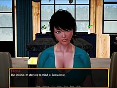 In my new family, the brunette with big tits plays a game that leads to unexpected adventures