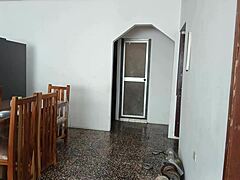 Curvy Maid Teases with Her Big Ass