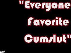 cumlotta hunter swallows cum at glory hole, you want to see?