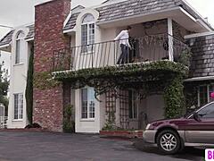 Three Busty Teens Suck And Lick Politician's Monster Cock Before He Fucks Their Wet Pussies In 69 Position