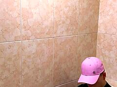 Hot students caught having sex in the school bathroom.