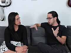 Oops, Kylei Ellish’s first porn vid got me all messy with cum!