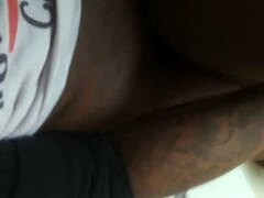 Ebony Babe with Big Cock Goes to Work for an Unexpected Encounter