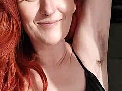 ginnagg shows beauty under skirt with saggy tits