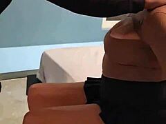 Hey, my domineering husband took me, his slutty wife, to bang his friend hard.