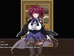 I love watching the witch and her disciples in this hentai game