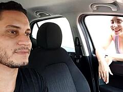 picked up the redhead on the street for ass fucking and blowjob