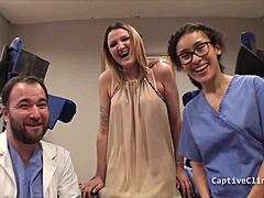 Campus PD strips Alexandria Riley bare in wild backstage search