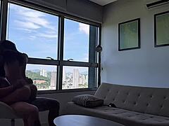 Passionate Anal Orgasm by the Sea