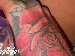 Fucking the chubby girl's pussy until she gets wet?