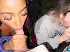 स्कारलेट टेलर और जूलियाना 4सम में लंड शेयर करती हैं