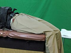 Scarlett feels intense vaginal inspection