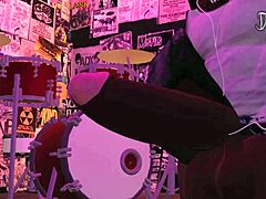 dami dancing in the club with big black cock