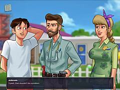 Exploring the emotional depths in Summertime Saga episode 176 with milf characters