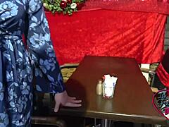 Lily, 19, demands increasingly hardcore castings in this French threesome