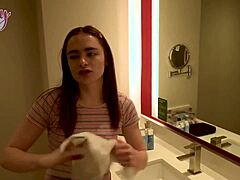 Stepdad Seth Creampies Reese Robbins in Wild Doggy Style Action