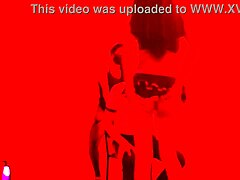 Scruffy Man Invites Sexy Dance On Balcony