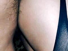 Beautiful Wife Feels Intense Pleasure in Fishnet Stockings During Anal