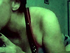 Latina slut intensely performs sloppy deep throat on monster cock