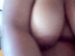 Amateur slut reaches orgasm with anal plug in ass.