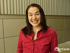 cute lilith masturbating in bathroom?