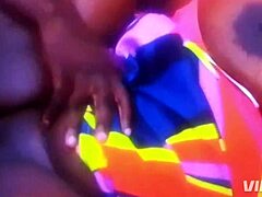 Big Bitch Screams As Huge Black Cock Fucks Her Pussy!