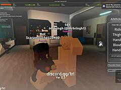 Roblox porn with clothes ripped off during hardcore fucking scene