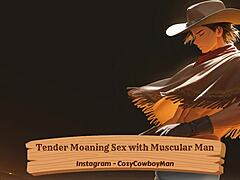 Muscular Bodybuilder Moans in Erotic Solo Orgasm