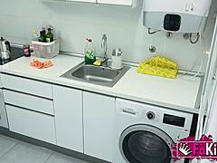 Hot redhead cougar bangs stepson's friend doggystyle!