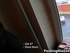 rina teen fucks on stairway, not shy