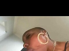 Ebony amateurs give blowjobs to monster black cocks in pov