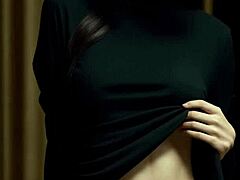 These romanian lingerie models look sexy in panties barefoot