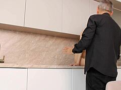 Nude Studio Session With Blonde Model