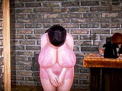 My fair masseuse creampie game