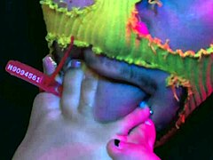 bound foot worship and tickling session