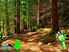 Let's Play Inked Raven's Zombies Attack With Big Tits And Shaved Pussy