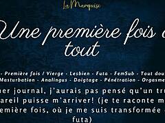 A first time for everything in french audio futa porn