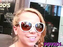 Petite Teen Rides Dick! Gobbling Cock in POV!