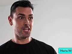 Two Horny Girls Seduce Client