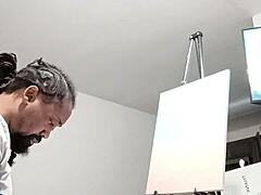 Cute Naked Cubby Shows Off Her Narrow Ass Interactively