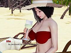 Indian Babe With Big Tits And Ass In Game Of Desire!