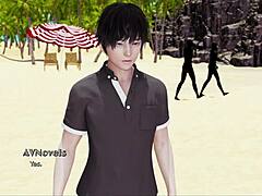 Indian Babe With Big Tits And Ass In Game Of Desire!