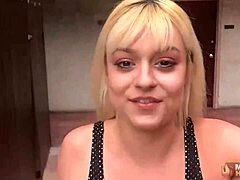 Petite blonde nova cane twat licked and fucked by rome major