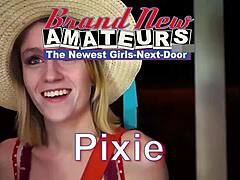 Blonde Pixie Sucks Cock Then Gets Pussy Fucked