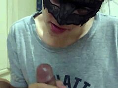 Sailor Girl's Face Gets Covered in Cum from Huge Cock